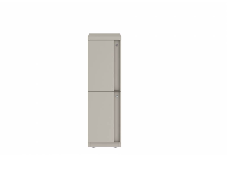 Prime™ 40"H Single Column Locker, Two Rows, 12"W x 18"D, Full Pull Doors - Left Opening | GUTSS240S12LP