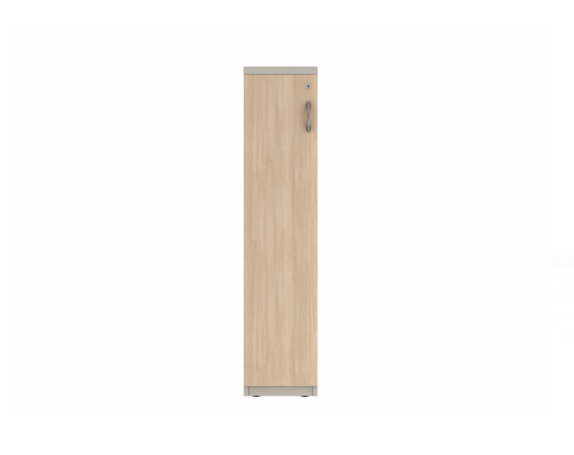 Prime™ 53.6"H Single Column Locker, One Row, 12"W x 18"D, Laminate Door - Left Opening | GUTSS154S12LL