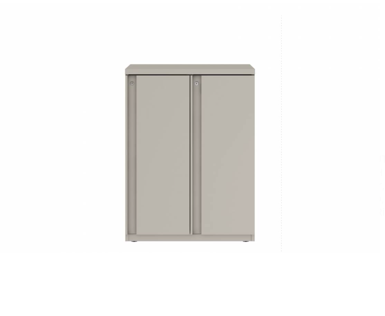 Prime™ 40"H Double Column Locker, One Row, 30"W x 18"D, Full Pull Doors - Right Opening | GUTDSF140S30RP