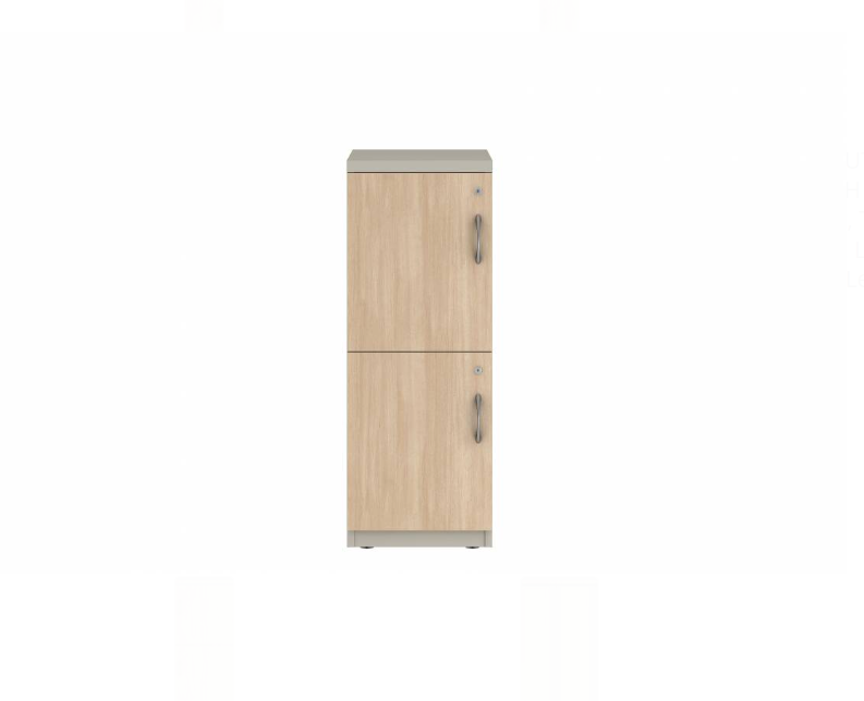 Prime™ 40"H Single Column Locker, Two Rows, 15"W x 18"D, Laminate Doors - Left Opening | GUTSS240S15LL