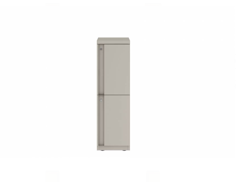Prime™ 40"H Single Column Locker, Two Rows, 12"W x 18"D, Full Pull Doors - Right Opening | GUTSS240S12RP