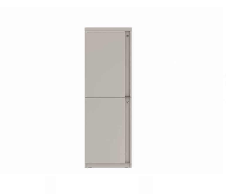 Prime™ 53.6"H Single Column Locker, Two Rows, 18"W x 18"D, Full Pull Doors - Left Opening | GUTSS254S18LP