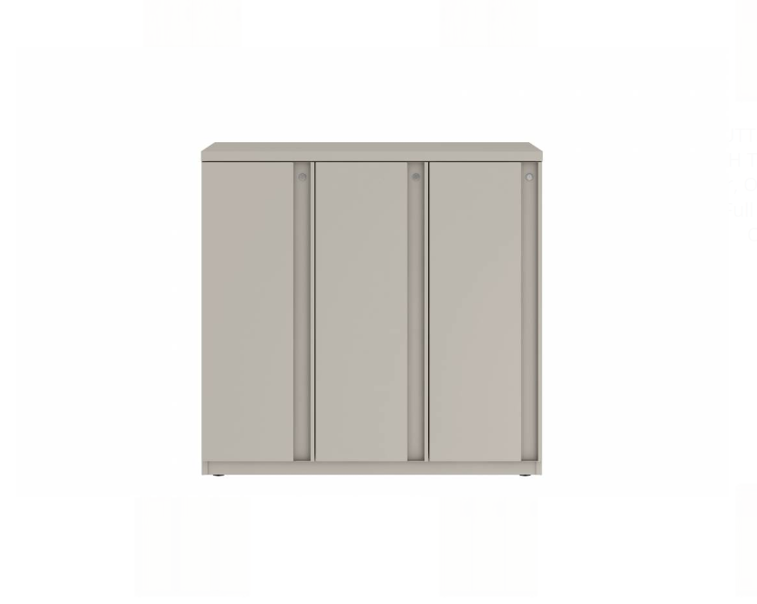 Prime™ 40"H Triple Column Locker, One Row, 42"W x 18"D, Full Pull Doors - Left Opening | GUTTSF140S42LP