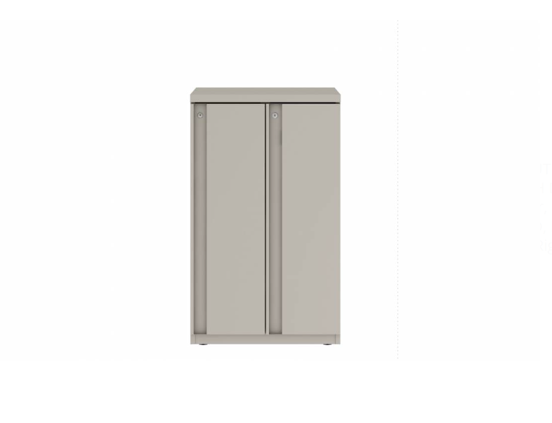 Prime™ 40"H Double Column Locker, One Row, 24"W x 18"D, Full Pull Doors - Right Opening | GUTDSF140S24RP