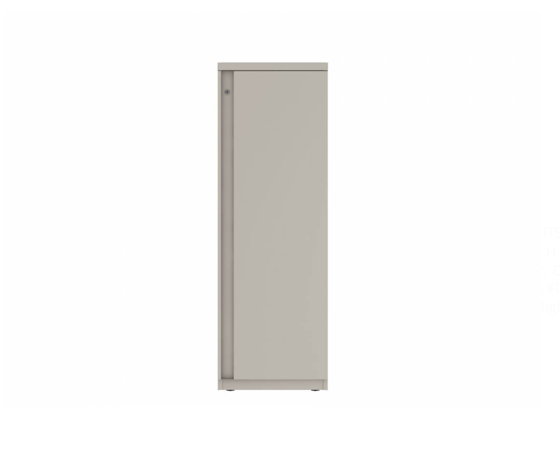 Prime™ 53.6"H Single Column Locker, One Row, 18"W x 18"D, Full Pull Door - Right Opening | GUTSS154S18RP