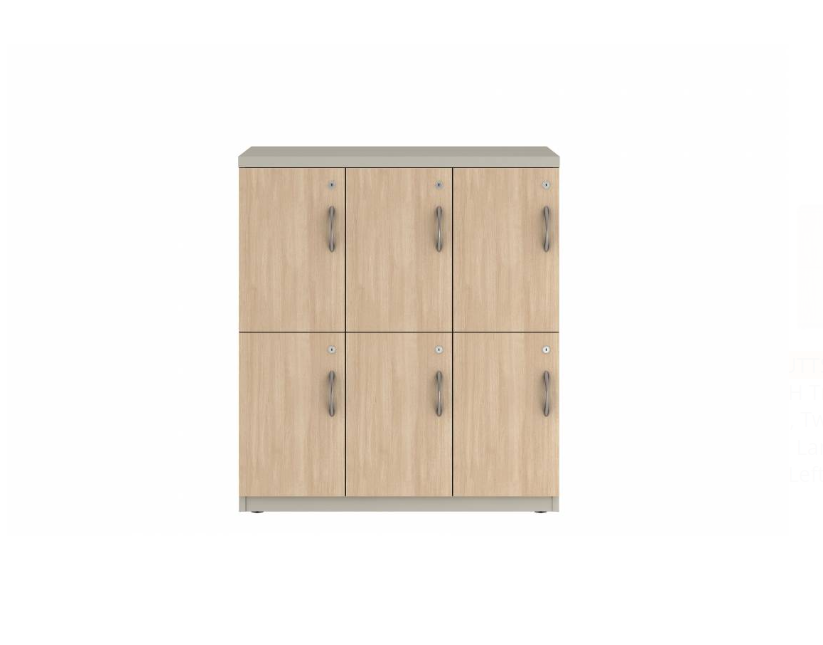 Prime™ 40"H Triple Column Locker, Two Rows, 36"W x 18"D, Laminate Doors - Left Opening | GUTTSF240S36LL