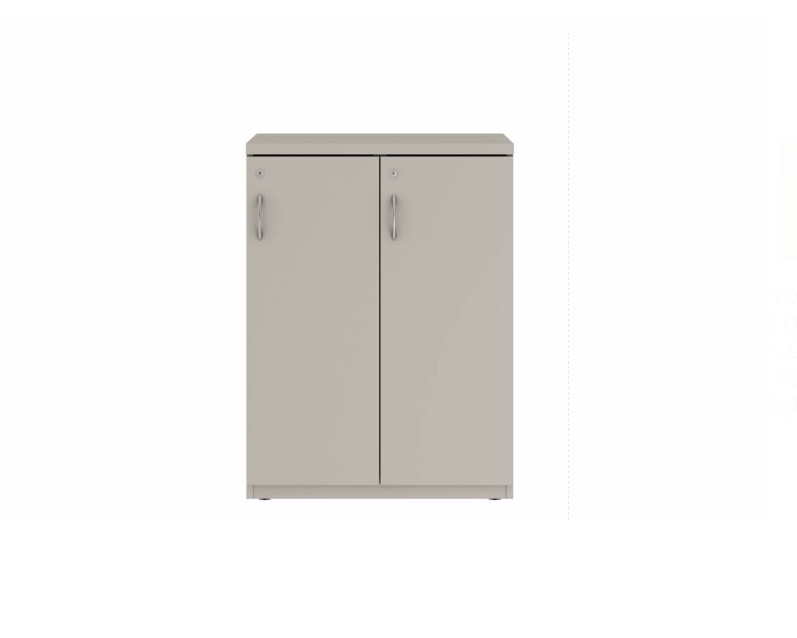 Prime™ 40"H Double Column Locker, One Row, 30"W x 18"D, Flat Metal Doors - Right Opening | GUTDSF140S30RM