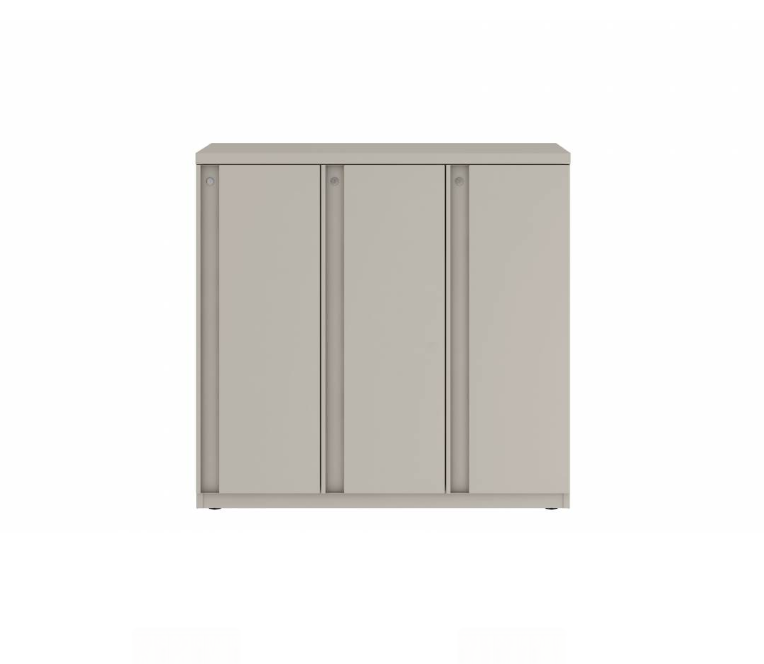 Prime™ 40"H Triple Column Locker, One Row, 42"W x 18"D, Full Pull Doors - Right Opening | GUTTSF140S42RP