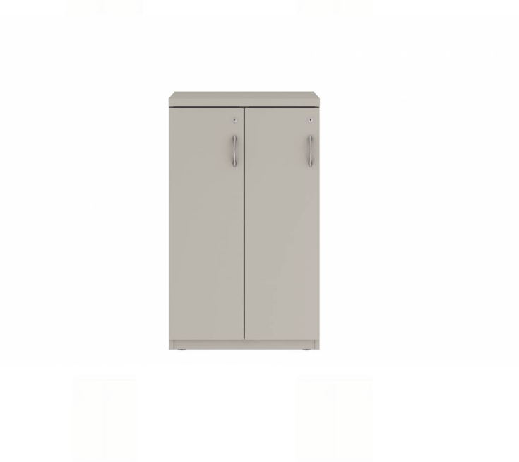 Prime™ 40"H Double Column Locker, One Row, 24"W x 18"D, Flat Metal Doors - Left Opening | GUTDSF140S24LM