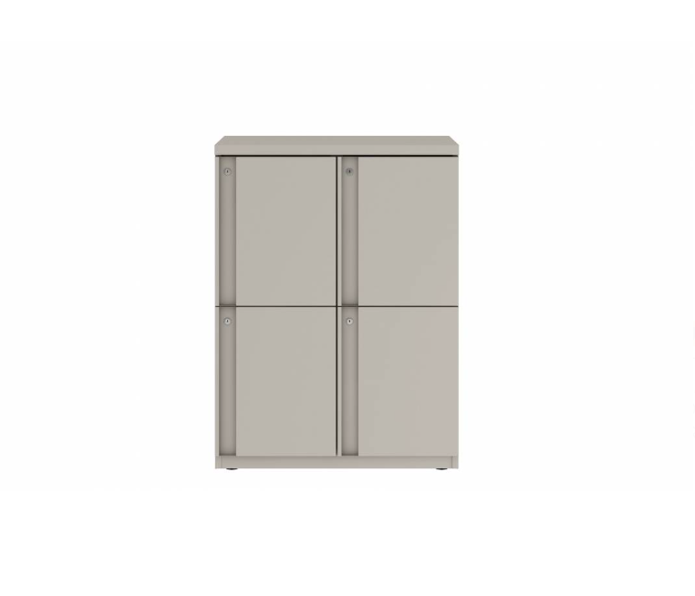 Prime™ 40"H Double Column Locker, Two Rows, 30"W x 18"D, Full Pull Doors - Right Opening | GUTDSF240S30RP