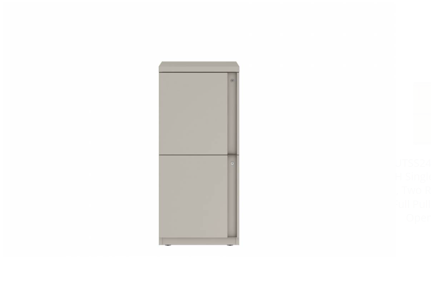 Prime™ 40"H Single Column Locker, Two Rows, 18"W x 18"D, Full Pull Doors - Right Opening | GUTSS240S18RP