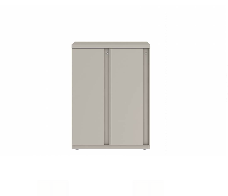 Prime™ 40"H Double Column Locker, One Row, 30"W x 18"D, Full Pull Doors - Left Opening | GUTDSF140S30LP