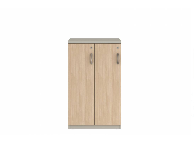Prime™ 40"H Double Column Locker, One Row, 24"W x 18"D, Laminate Doors - Left Opening | GUTDSF140S24LL