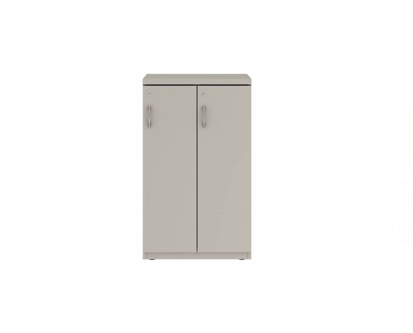 Prime™ 40"H Double Column Locker, One Row, 24"W x 18"D, Flat Metal Doors - Right Opening | GUTDSF140S24RM