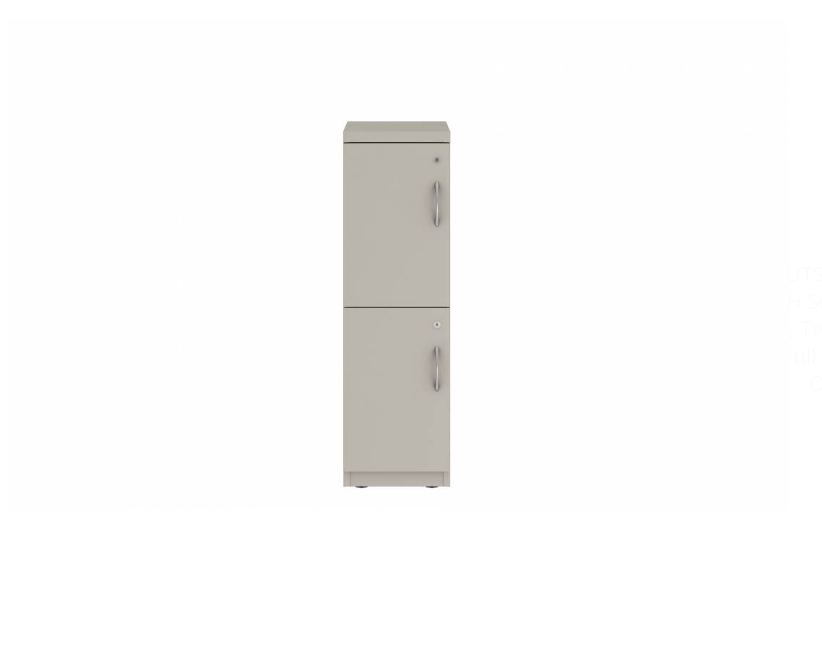Prime™ 40"H Single Column Locker, Two Rows, 12"W x 18"D, Flat Metal Doors - Left Opening | GUTSS240S12LM