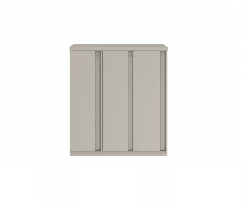 Prime™ 40"H Triple Column Locker, One Row, 36"W x 18"D, Full Pull Doors - Left Opening | GUTTSF140S36LP