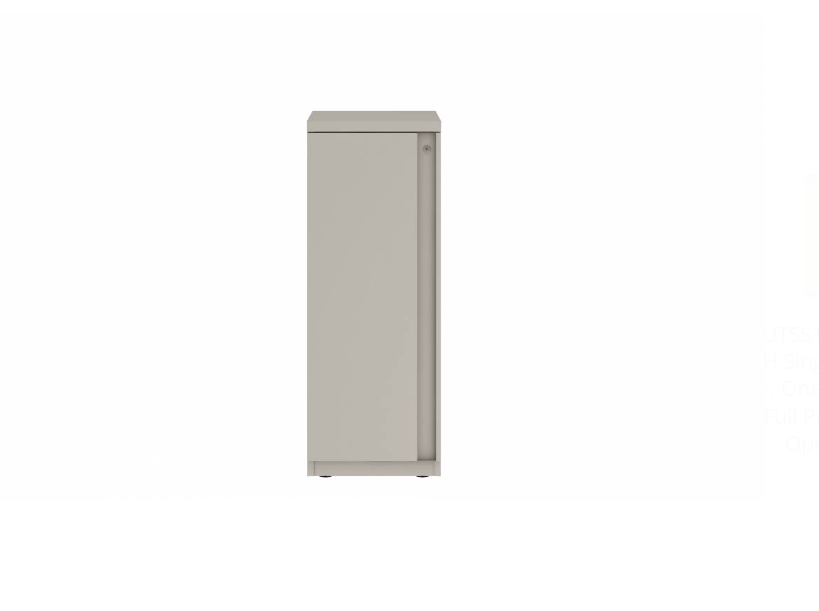 Prime™ 40"H Single Column Locker, One Row, 15"W x 18"D, Full Pull Door - Left Opening | GUTSS140S15LP