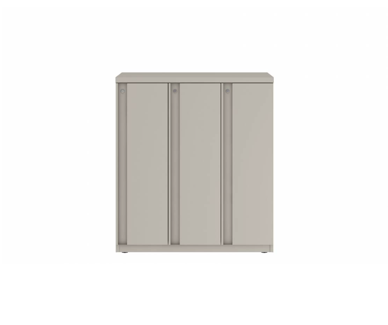 Prime™ 40"H Triple Column Locker, One Row, 36"W x 18"D, Full Pull Doors - Right Opening | GUTTSF140S36RP
