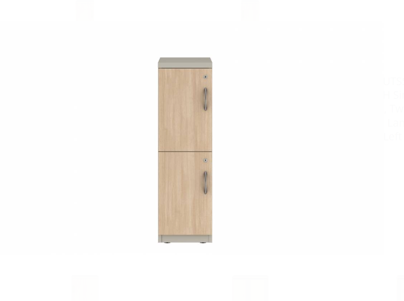 Prime™ 40"H Single Column Locker, Two Rows, 12"W x 18"D, Laminate Doors - Left Opening | GUTSS240S12LL