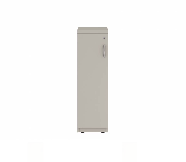 Prime™ 40"H Single Column Locker, One Row, 12"W x 18"D, Flat Metal Door - Left Opening | GUTSS140S12LM