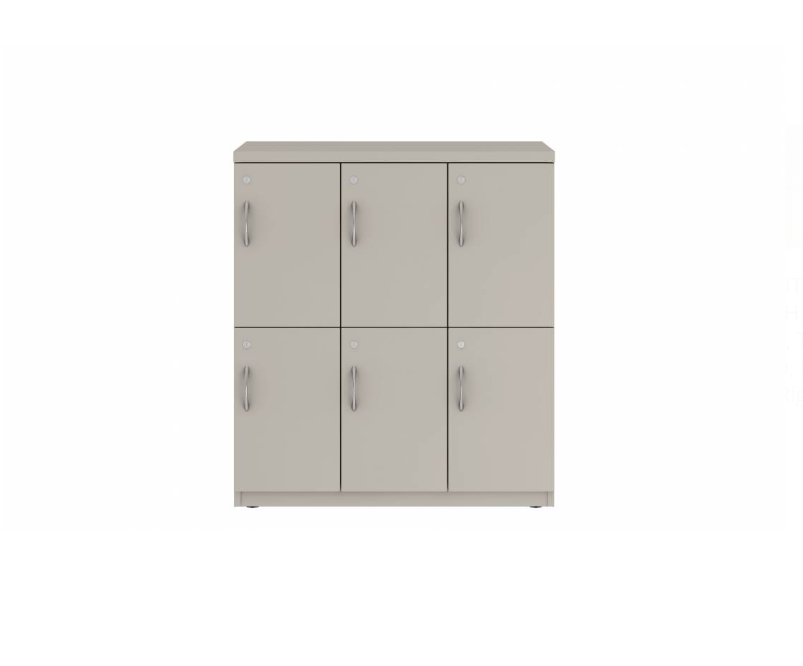 Prime™ 40"H Triple Column Locker, Two Rows, 36"W x 18"D, Flat Metal Doors - Right Opening | GUTTSF240S36RM