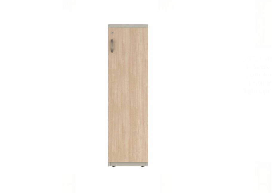Prime™ 53.6"H Single Column Locker, One Row, 15"W x 18"D, Laminate Door - Right Opening | GUTSS154S15RL