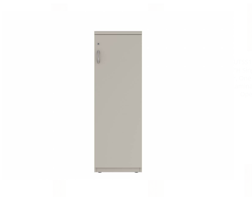 Prime™ 53.6"H Single Column Locker, One Row, 18"W x 18"D, Flat Metal Door - Right Opening | GUTSS154S18RM