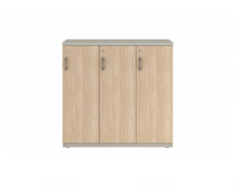 Prime™ 40"H Triple Column Locker, One Row, 42"W x 18"D, Laminate Doors - Right Opening | GUTTSF140S42RL