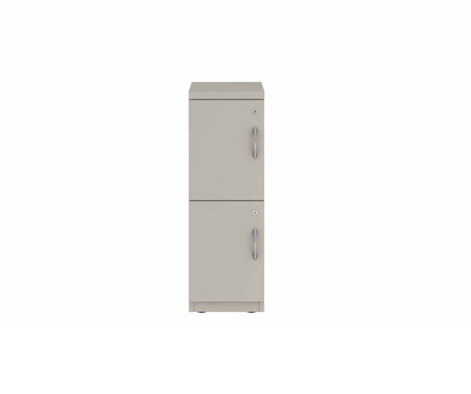 Prime™ 35.2"H Single Column Locker, Two Rows, 12"W x 18"D, Flat Metal Doors - Left Opening | GUTSS235S12LM