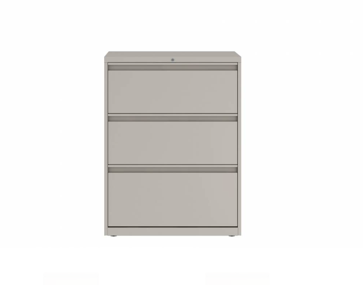 Prime™ 39.2"H Three Drawer Lateral Filing Cabinet, 30"W x 18"D - Fixed Front | GULF30G1830P