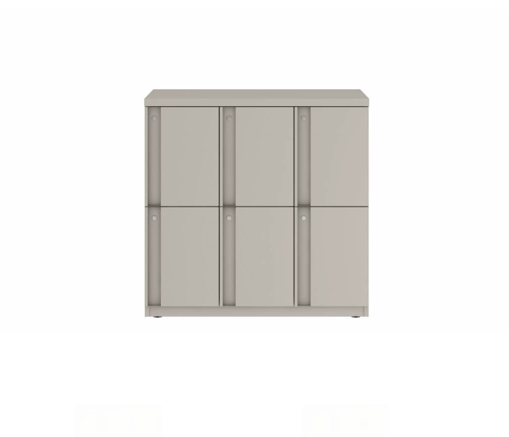 Prime™ 35.2"H Triple Column Locker, Two Rows, 36"W x 18"D, Full Pull Doors - Right Opening | GUTTSF235S36RP