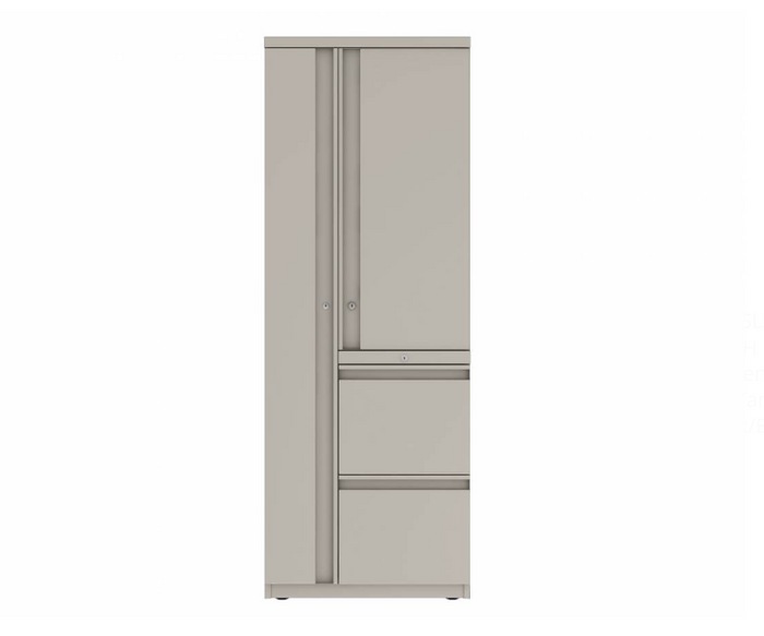 Prime™ 65.6"H Personal Tower, Wardrobe - Left, File/File - Right | GUSLF5024FCPL