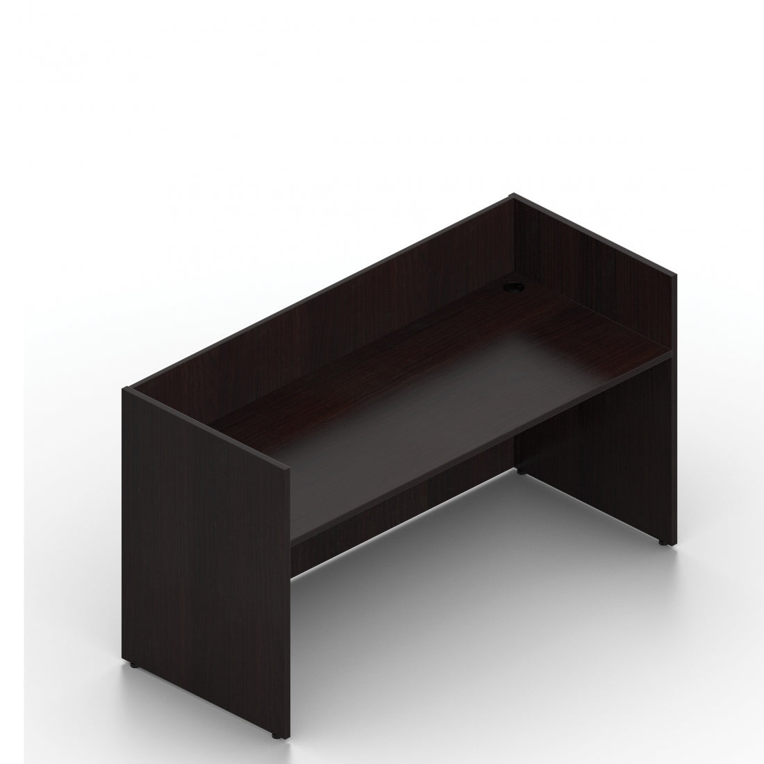 71” Reception Desk Shell - No Top | SL7130RDSNT