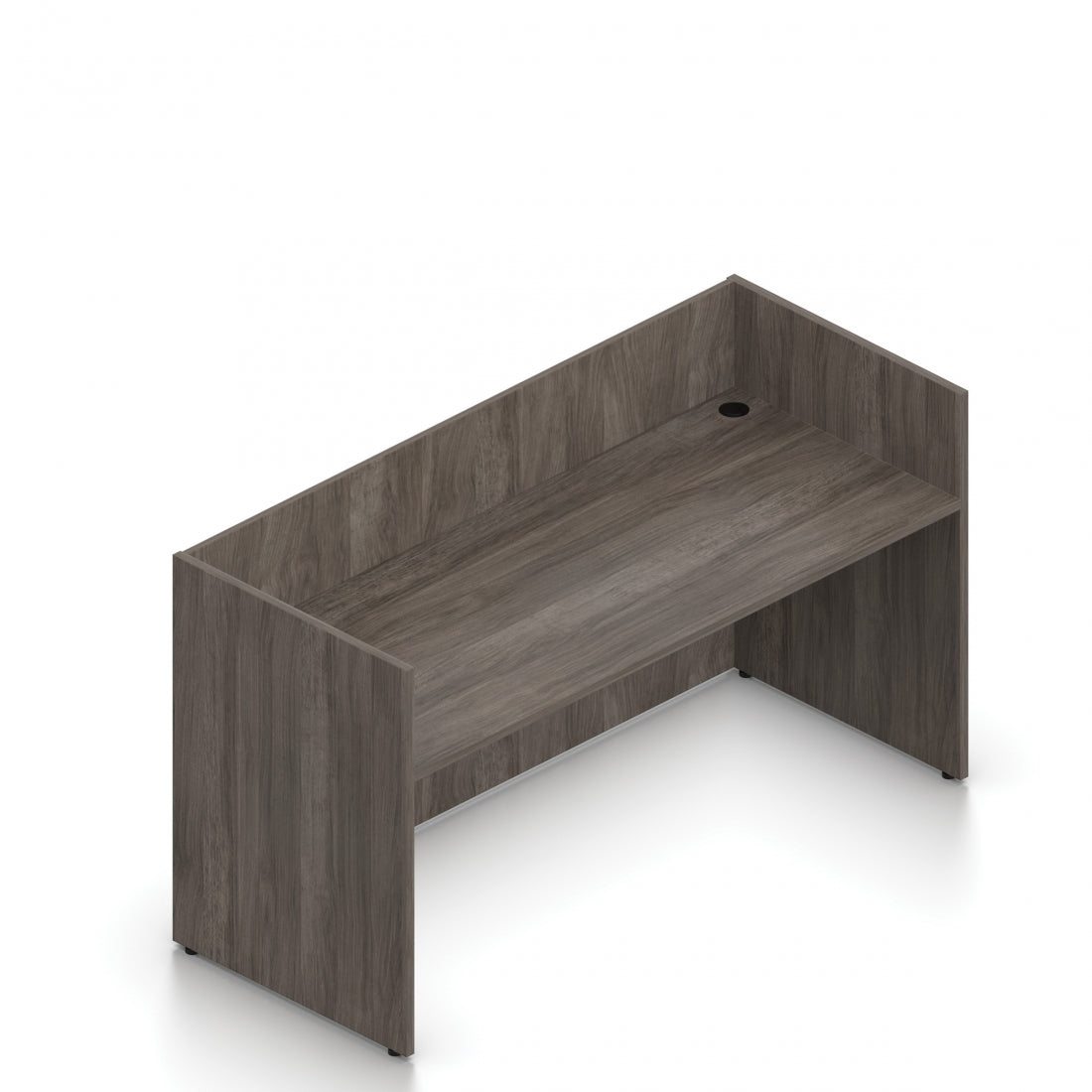 71” Reception Desk Shell - No Top | SL7130RDSNT