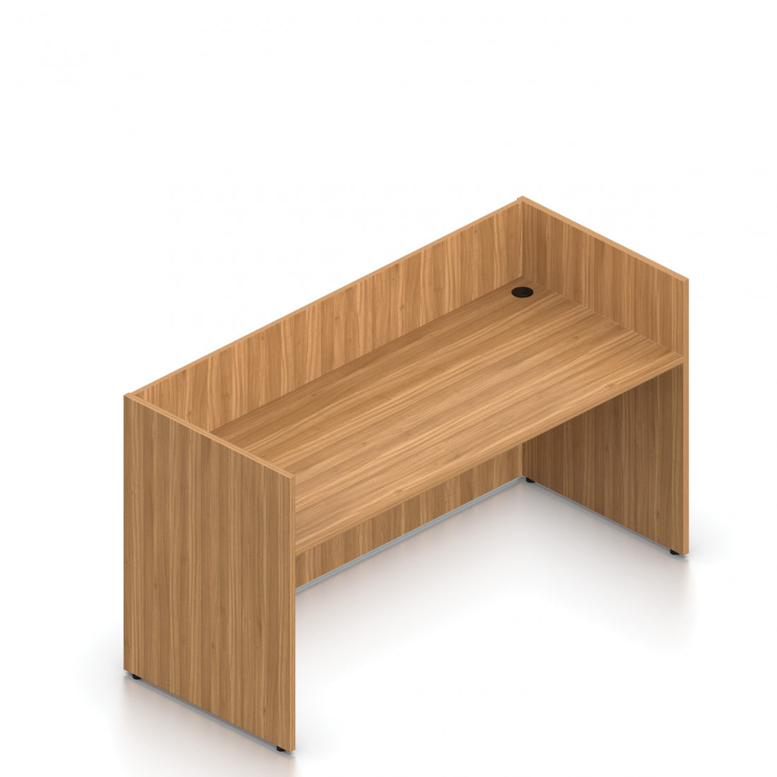 71” Reception Desk Shell - No Top | SL7130RDSNT