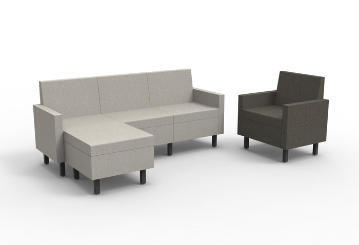 Movvi Single Seat, Both Arms | MISSABDT