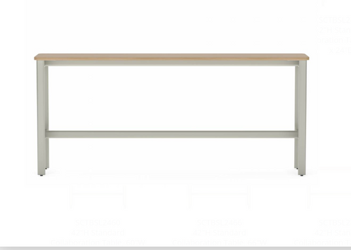 Collaborative Spaces™ 42"H Standard Collaboration Table - 96"W x 24"D | SCTBSL2496