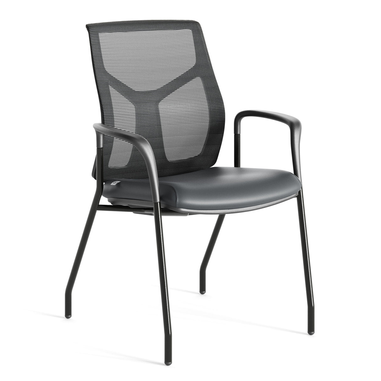 OfficeSource Starlight Executive Guest Chair with Black Frame | OSGS4031