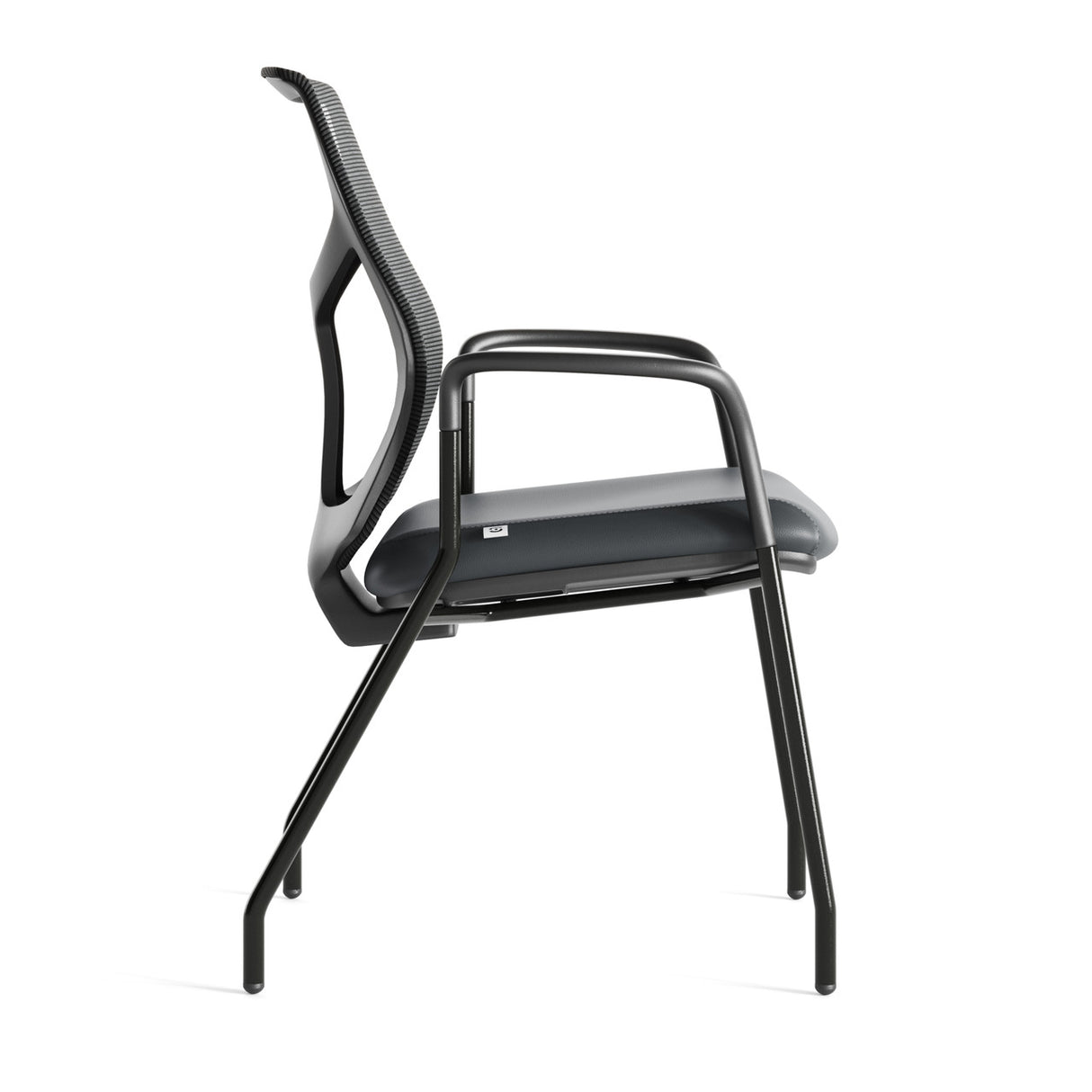 OfficeSource Starlight Executive Guest Chair with Black Frame | OSGS4031
