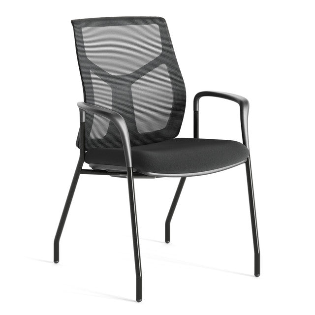 OfficeSource Starlight Executive Guest Chair with Black Frame | OSGS4031