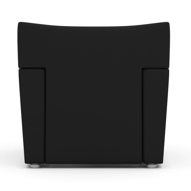 Tribeca Club Chair with Carbonized Finished Tablet Arm | 9681TA