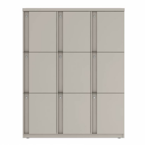 Prime™ 53.6"H Triple Column Locker, Three Rows, 42"W x 18"D, Full Pull Doors - Right Opening | GUTTSF354S42RP