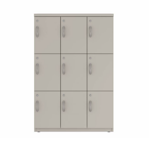 Prime™ 53.6"H Triple Column Locker, Three Rows, 36"W x 18"D, Flat Metal Doors - Right Opening | GUTTSF354S36RM