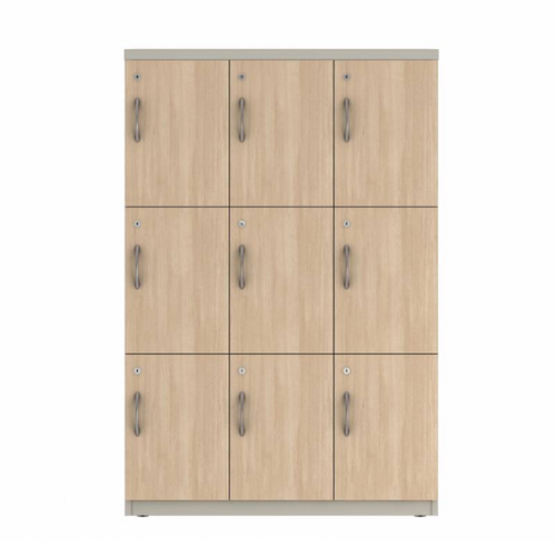 Prime™ 53.6"H Triple Column Locker, Three Rows, 36"W x 18"D, Laminate Doors - Right Opening | GUTTSF354S36RL
