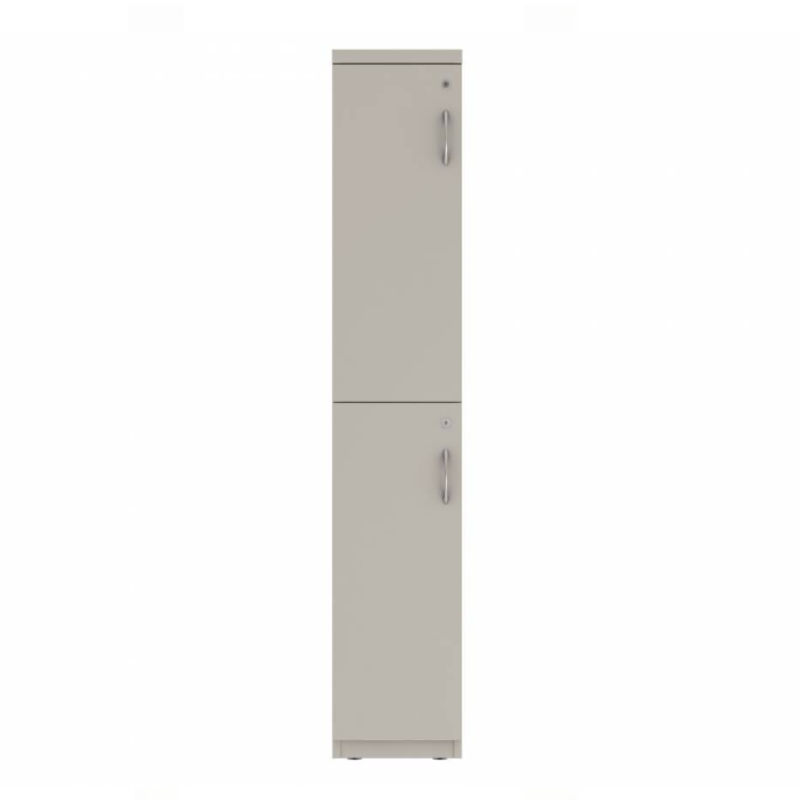 Prime™ 65.6"H Single Column Locker, Two Rows, 12"W x 18"D, Flat Metal Doors - Left Opening | GUTSS266S12LM