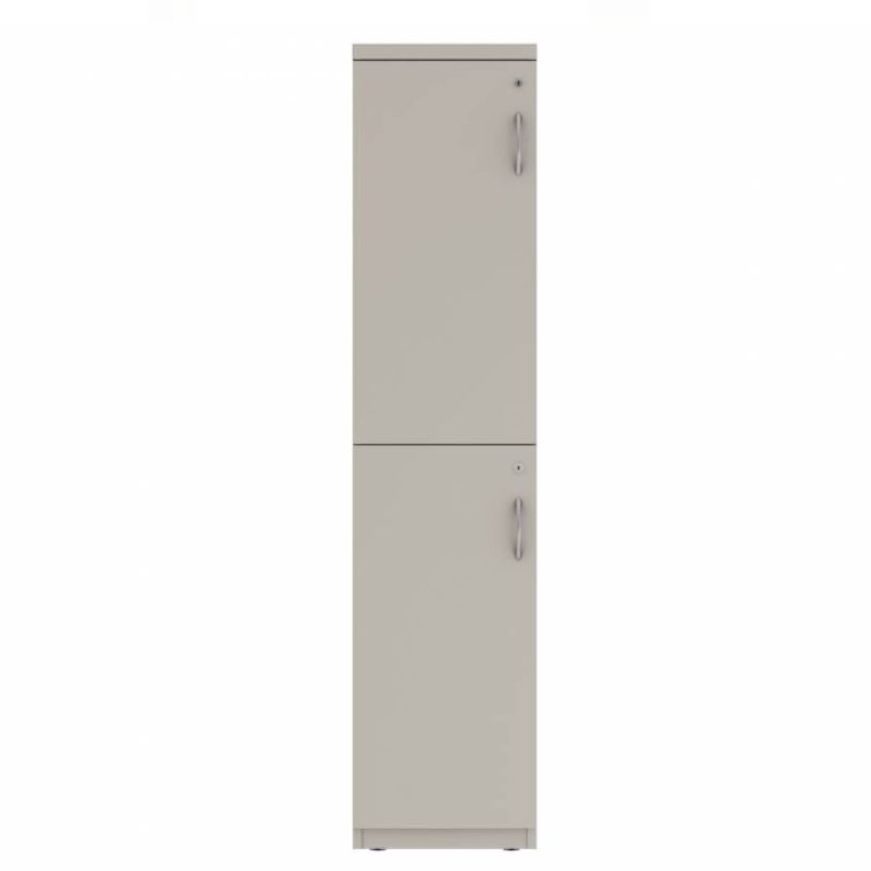 Prime™ 65.6"H Single Column Locker, Two Rows, 15"W x 18"D, Flat Metal Doors - Left Opening | GUTSS266S15LM