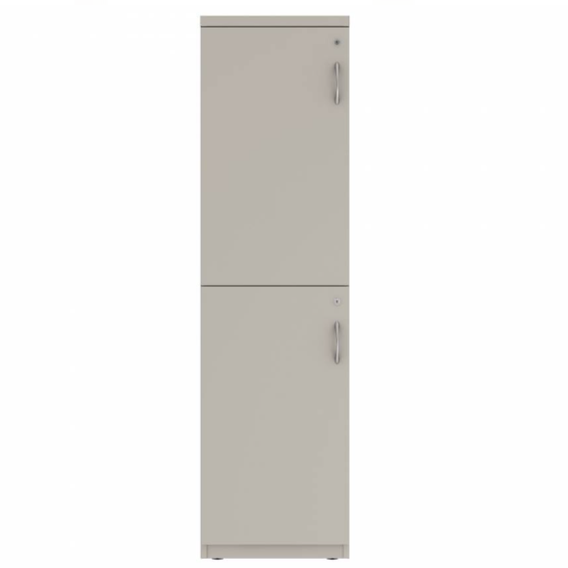 Prime™ 65.6"H Single Column Locker, Two Rows, 18"W x 18"D, Flat Metal Doors - Left Opening | GUTSS266S18LM