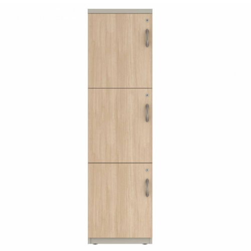 Prime™ 65.6"H Single Column Locker, Three Rows, 18"W x 18"D, Laminate Doors - Left Opening | GUTSS366S18LL