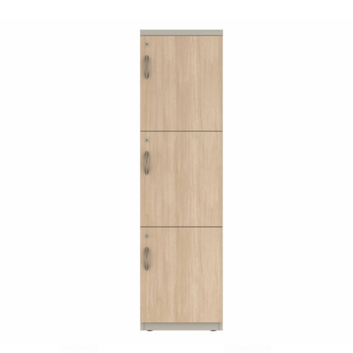 Prime™ 65.6"H Single Column Locker, Three Rows, 18"W x 18"D, Laminate Doors - Right Opening | GUTSS366S18RL