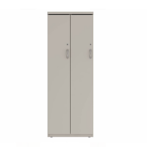 Prime™ 65.6"H Double Column Locker, One Row, 24"W x 18"D, Flat Metal Doors - Left Opening | GUTDSF166S24LM